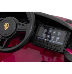 Vehicul Porsche Spyder RS 718 pentru copii - roz