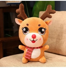 Reindeer Plush Toy with Blanket 3in1