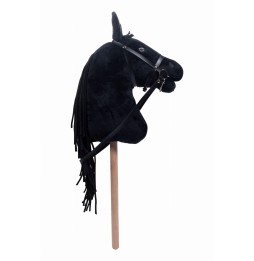 Hkm konik Hobby Horse czarny dla dzieci